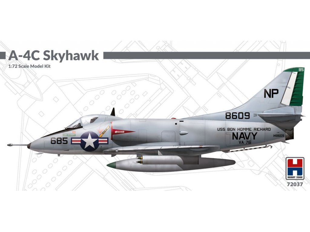 H2000 1/72 A-4C Skyhawk