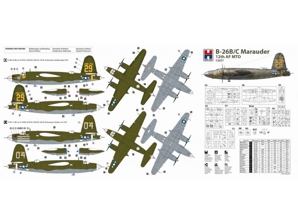 H2000 1/72 B-26B/C Marauder
