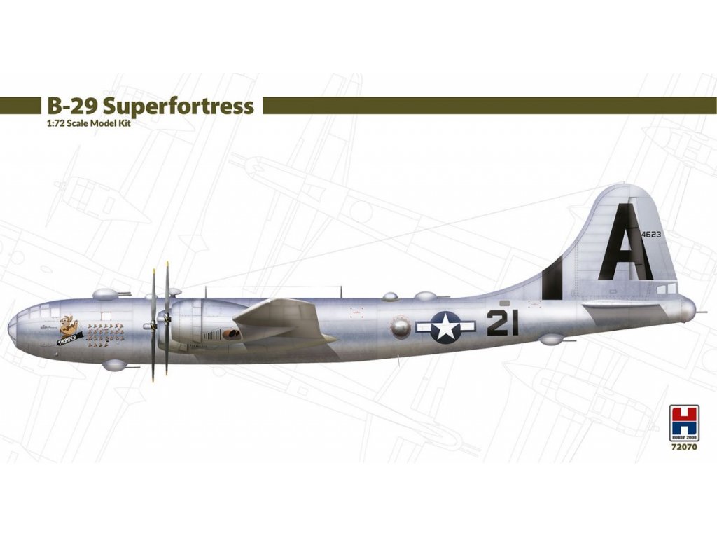 H2000 1/72 B-29A Superfortress