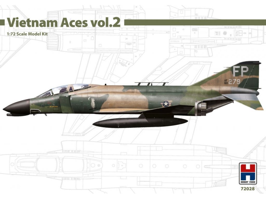 H2000 1/72 F-4C Phantom II Vietnam Aces 2