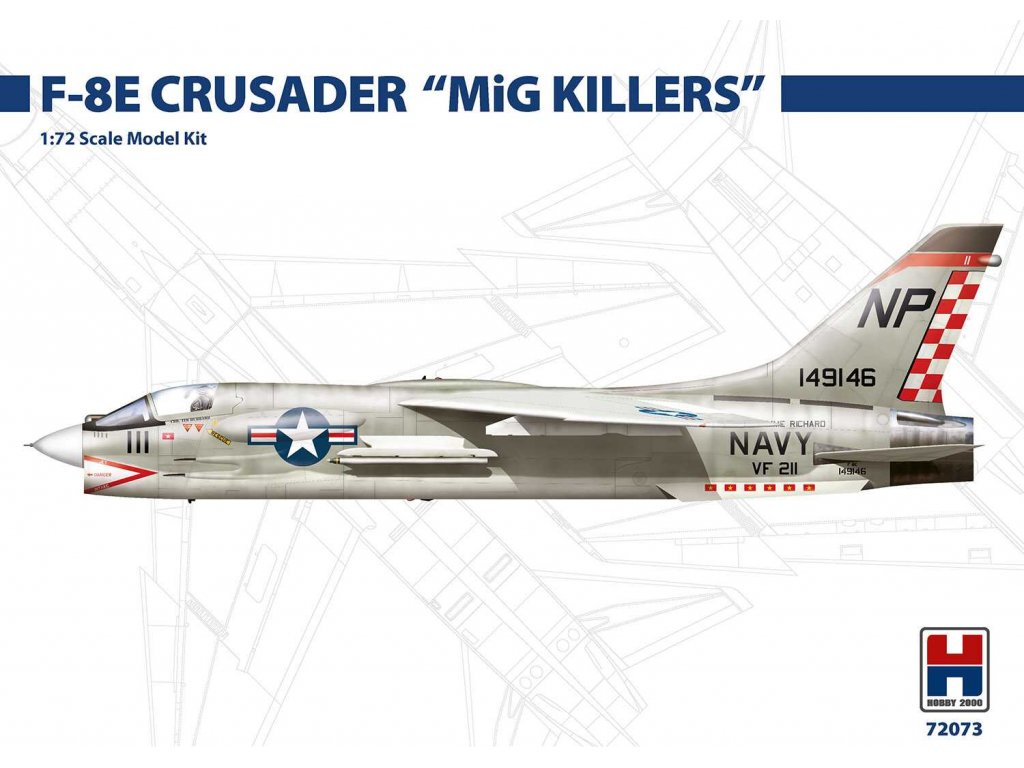 H2000 1/72 F-8E Crusader "MiG Killers"