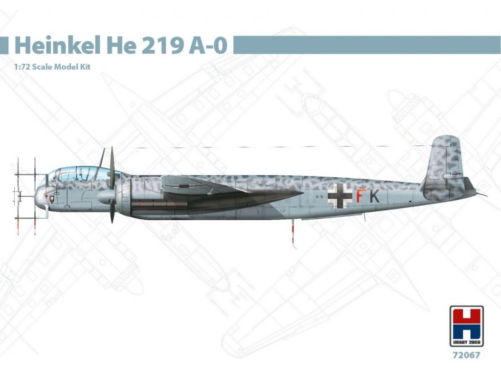 H2000 1/72 Heinkel He 219 A-0