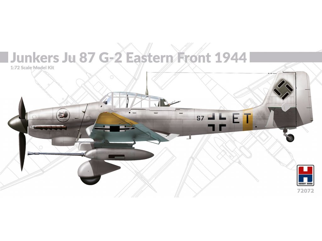 H2000 1/72 Junkers Ju 87 G-2 Eastern Front 1944