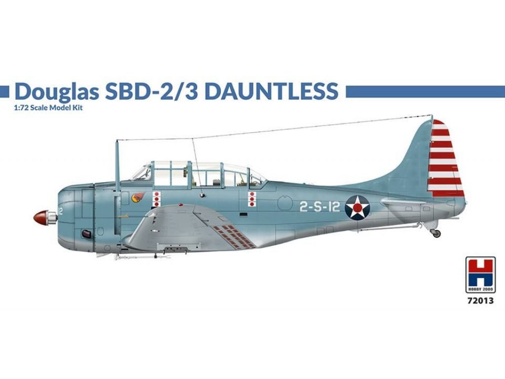 H2000 1/72 SBD-2/3 Dauntless Battle of Coral Sea