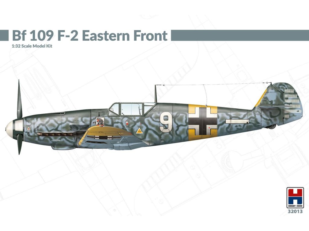 H2000 32013 1/32 Bf 109 F-2 Eastern Front