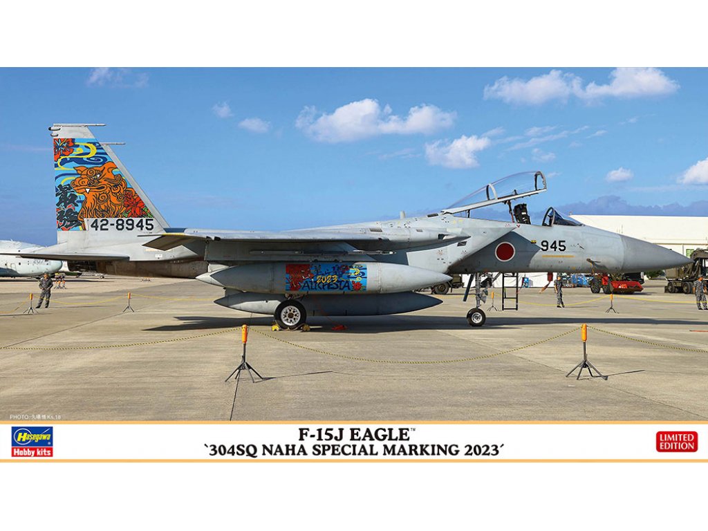 HASEGAWA 02469 1/72 F-15J Eagle 304 Sq Naha Special Marking 2024