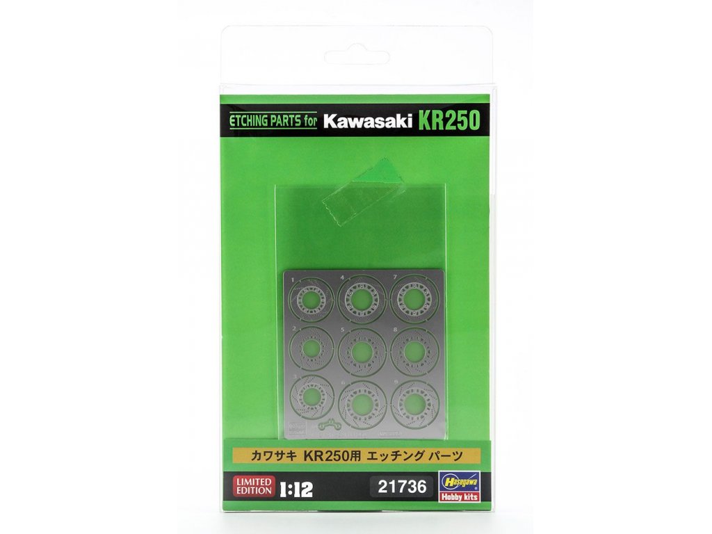 HASEGAWA 1/12 Etching Parts for Kawasaki KR250
