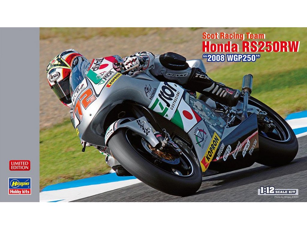 HASEGAWA 1/12 Honda RS250RW Scot Racing Team
