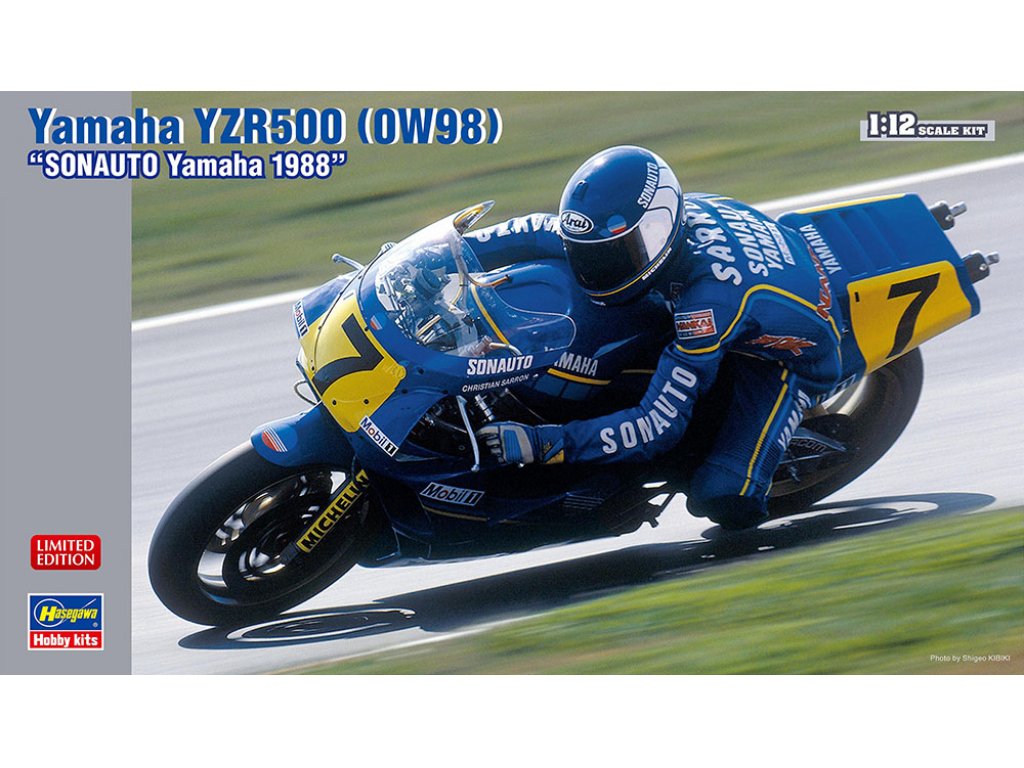HASEGAWA 1/12 Yamaha YZR500 (OW98) "Sonauto Yamaha 1988"