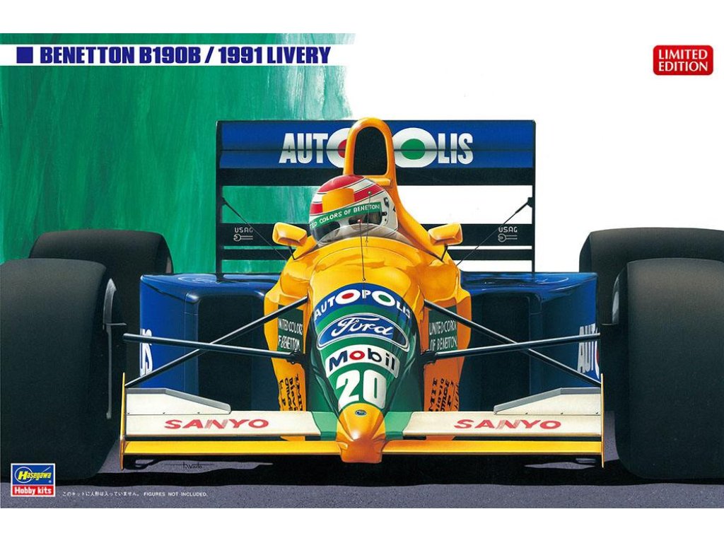 HASEGAWA 1/24 20713 Benetton B190B / 1991 Livery