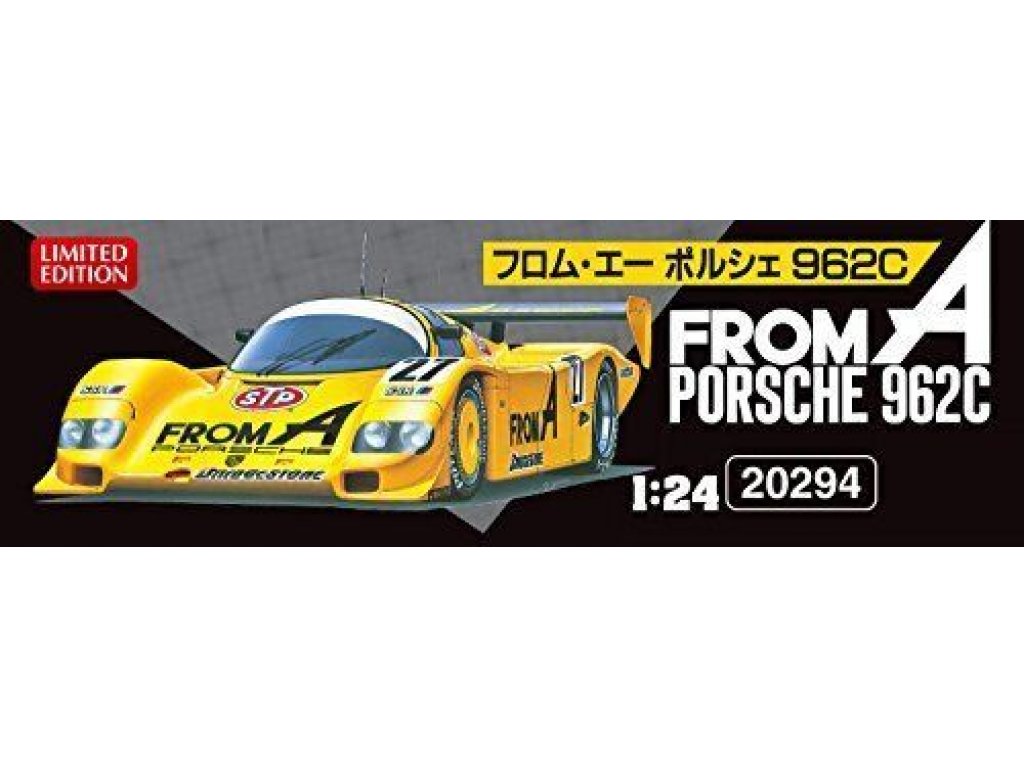HASEGAWA 1/24 From A Porsche 962C