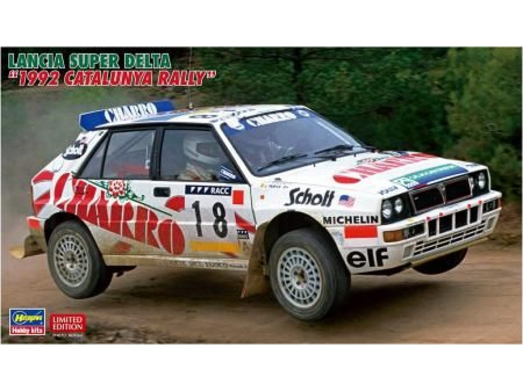 HASEGAWA 1/24 Lancia Super Delta 1992 Catalunya Rally