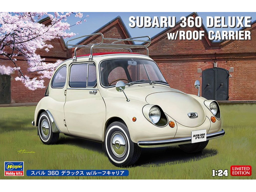 HASEGAWA 1/24 Subaru 360 Deluxe w/Roof Carrier