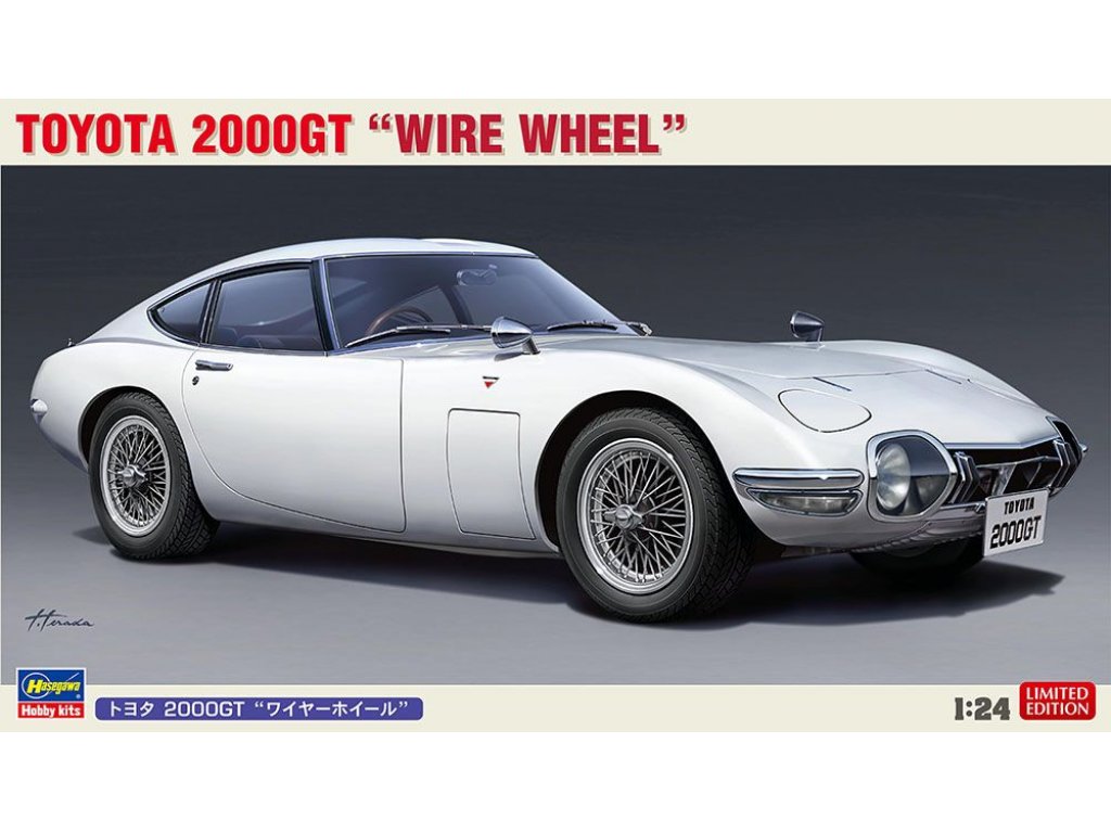 HASEGAWA 1/24 Toyota 2000GT "Wire Wheel"