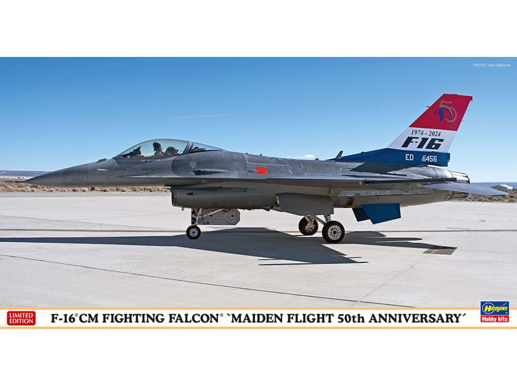 HASEGAWA 1/48 07535 F-16CM Fighting Falcon 'Maiden Flight 50th Anniversary'