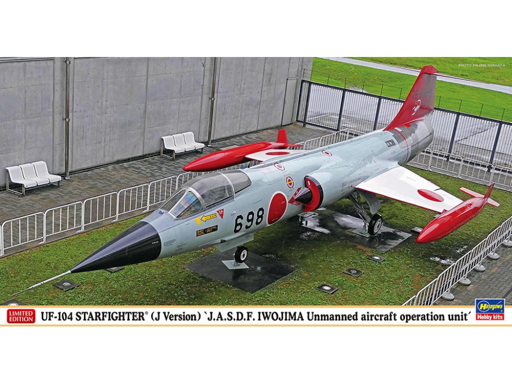 HASEGAWA 1/48 UF-104 Starfighter (J Version) 'J.A.S.D.F. Iwojima Unmanned Aircraft Operation Unit'