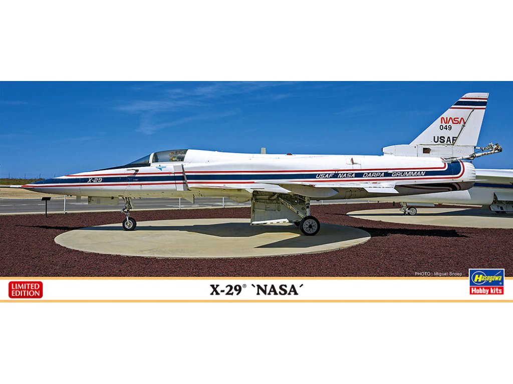 HASEGAWA 1/72 02475 X-29 'NASA'