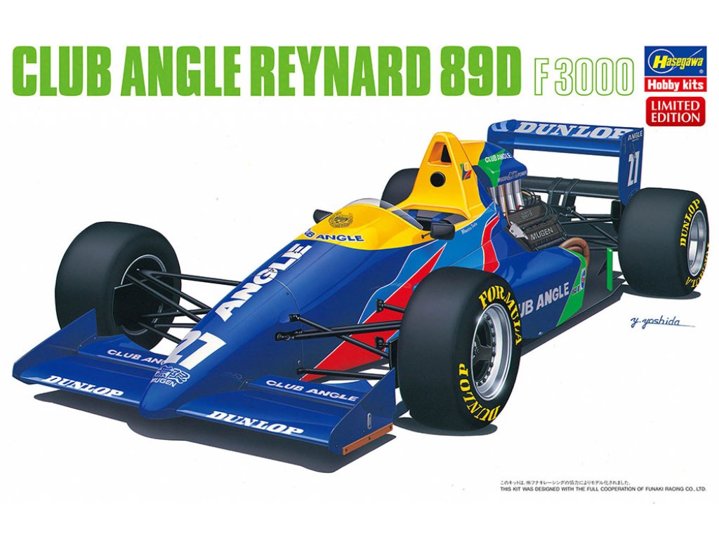 HASEGAWA 20679 1/24 Club Angle Reynard 89D F3000