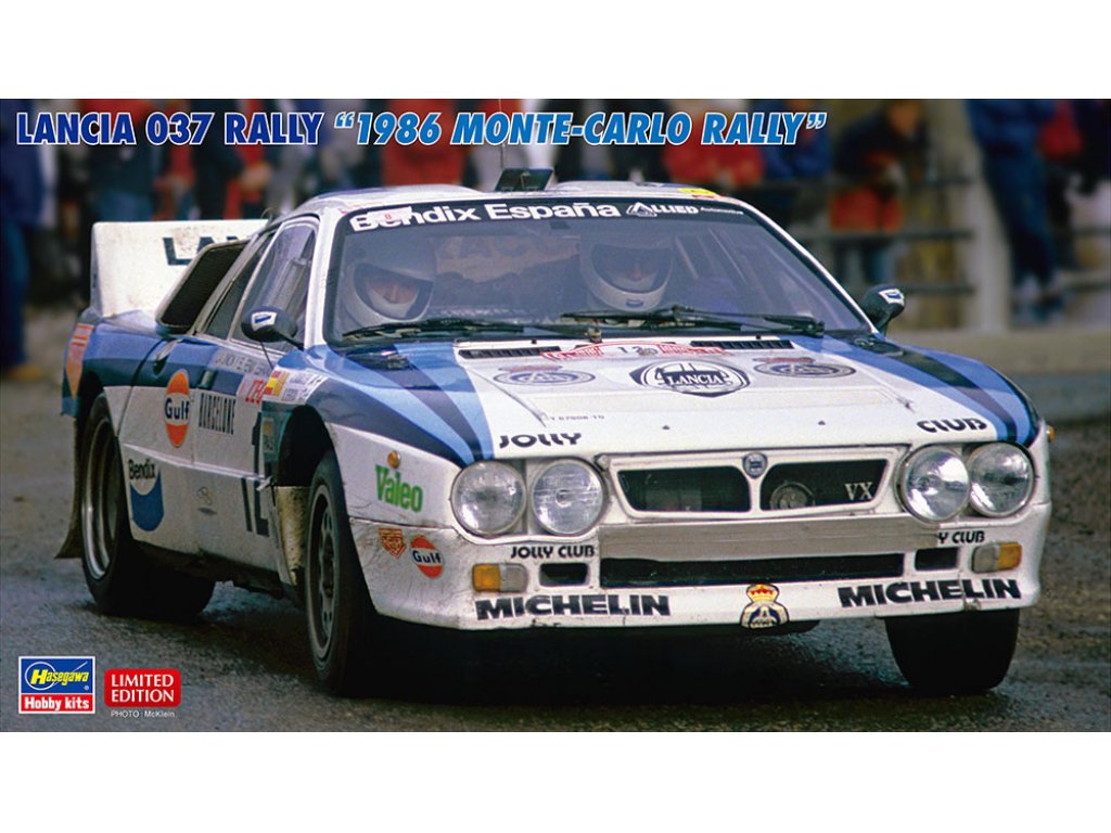 HASEGAWA 20681 1/24 Lancia 037 Rally "1986 Monte-Carlo Rally"