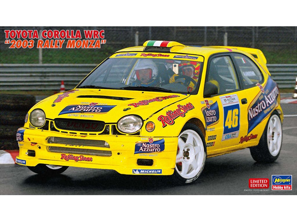 HASEGAWA 20686 1/24 Toyota Corolla WRC "2003 Rally Monza"