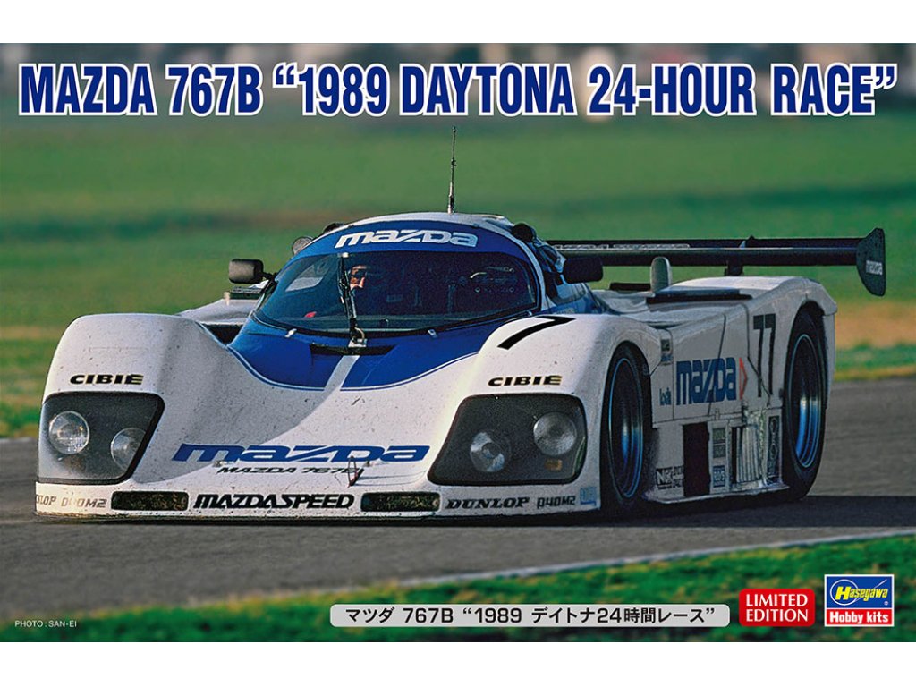 HASEGAWA 20691 1/24 Mazda 767B "1989 Daytona 24-Hour Race"