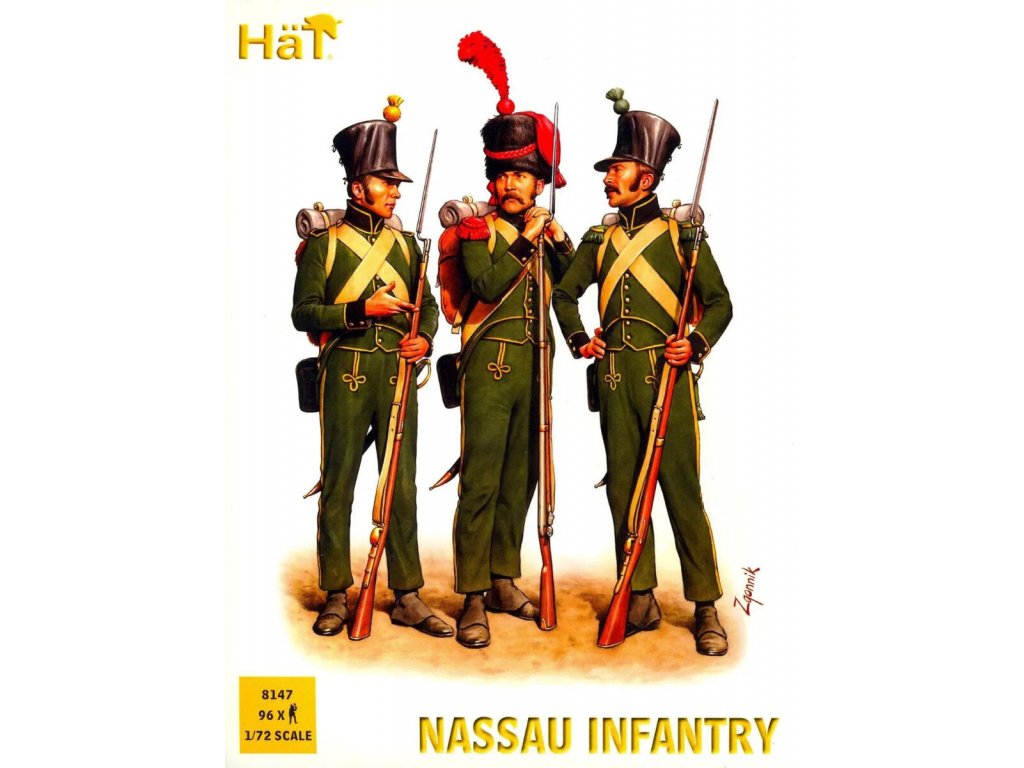 HAT 1/72 Waterloo Nassau Infantry