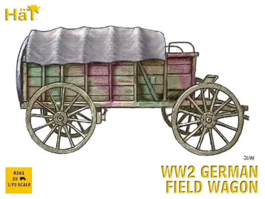 HAT 1/72 WWII German Field Wagon