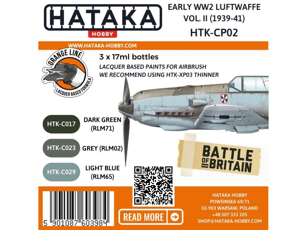 HATAKA CP02 Early WW2 Luftwaffe Vol. II (1939-41)