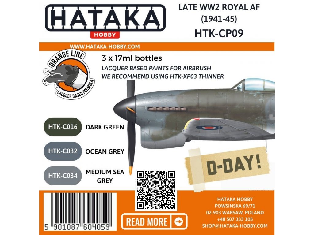 HATAKA CP09 Late WW2 Royal Air Force (1941-45)
