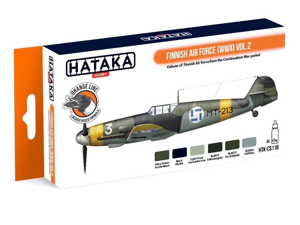 HATAKA CS118 Finnish Air Force (WWII) Vol. 2 6x17ml