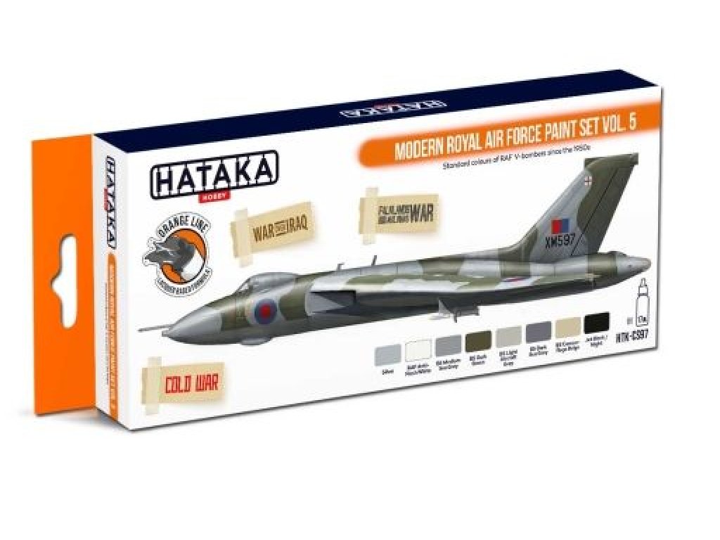 HATAKA ORANGE SET CS97 Modern Royal Air Force paint SET vol.5