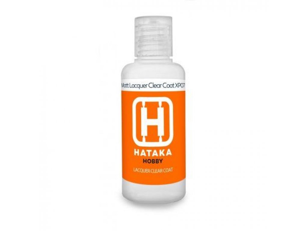 HATAKA ORANGE XP08-1 Satin Lacquer Clear 60 ml