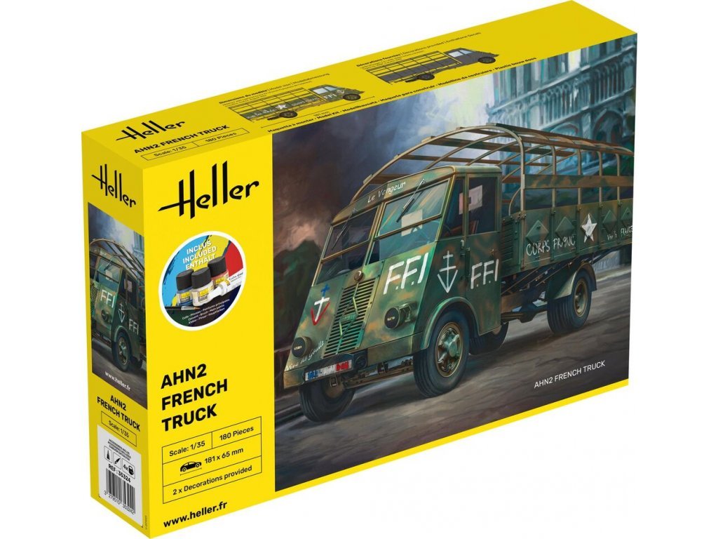 HELLER 1/35 Starter Kit AHN2 French Truck