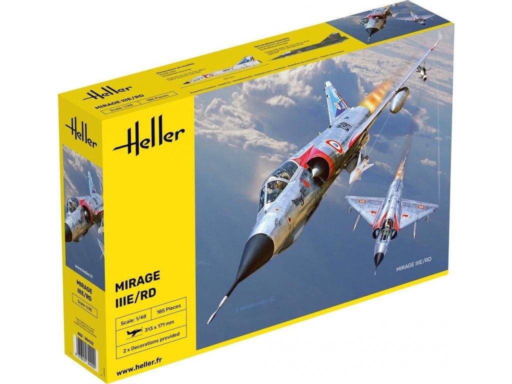 HELLER 1/48 Mirage IIIE/RD