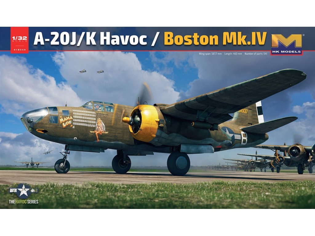 HK MODELS 1/32 A-20J/K Havoc / Boston IV