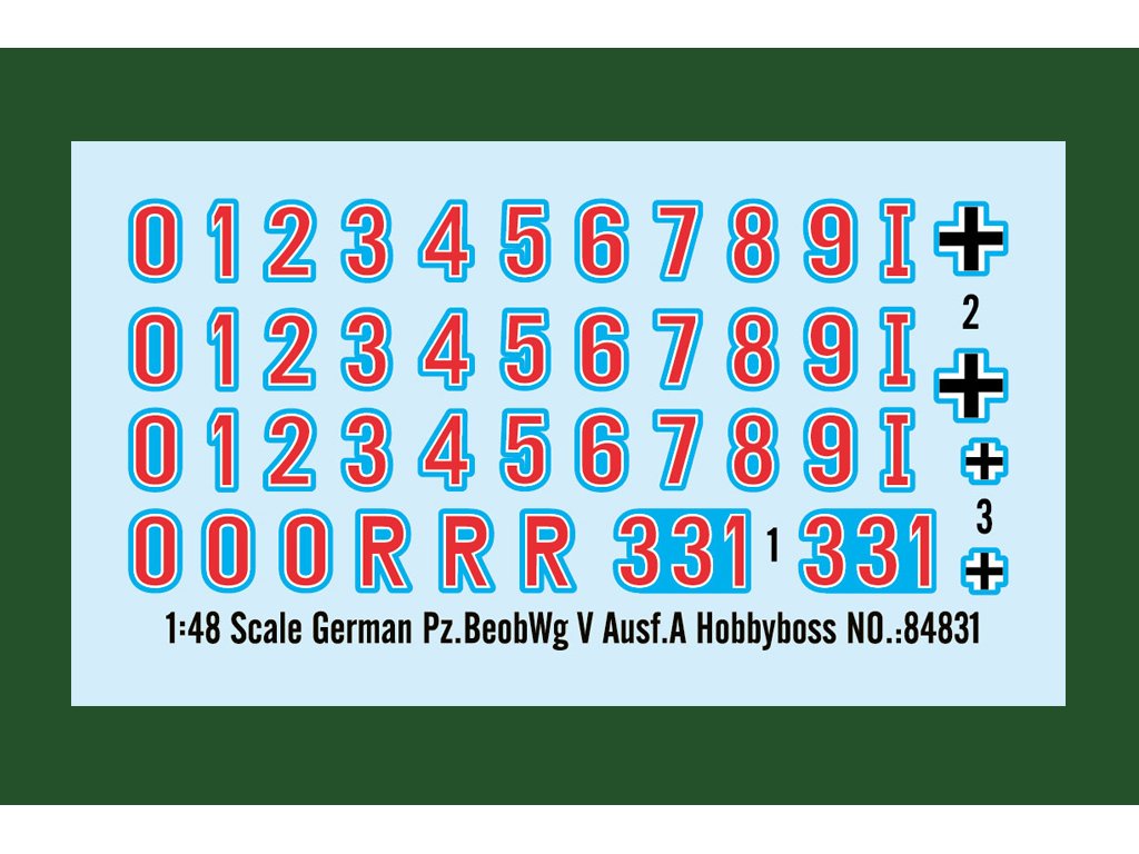 HOBBYBOSS 1/48 German PzBeobWg V Ausf.A