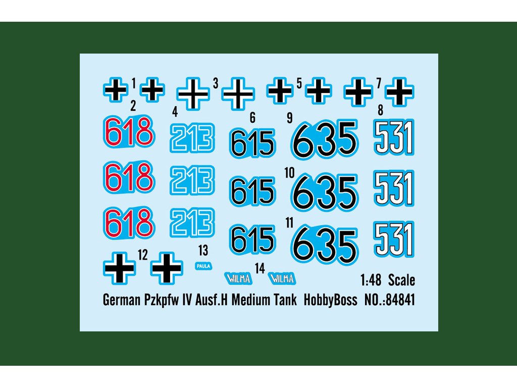HOBBYBOSS 1/48 German Pzkpfw IV Ausf.H Medium Tank