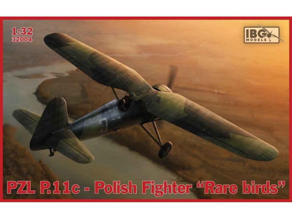 IBG 1/32 PZL.P11c Polish Fighter - Rare Birds
