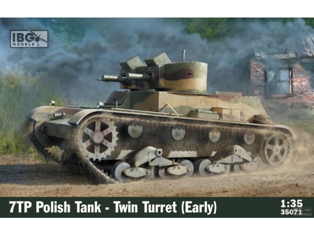 IBG 1/35  7TP Polish Tank - Twin Turret (Early)