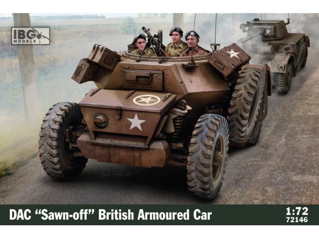 IBG 1/72 DAC Sawn-Off  British Armoured Car