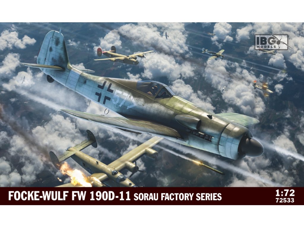 IBG 1/72 Focke-Wulf Fw 190D-11 Sorau Factory Series
