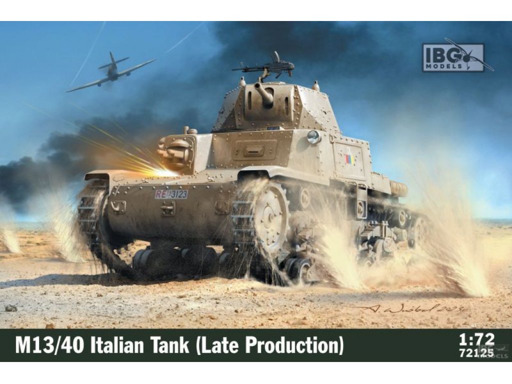 IBG 1/72 M13/40 Italian Tank (Late Production)
