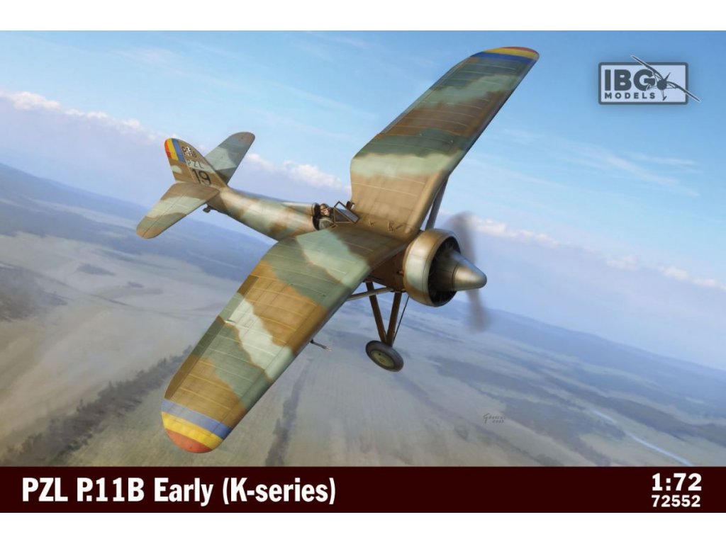 IBG 1/72 PZL P.11B Early (K-Series)