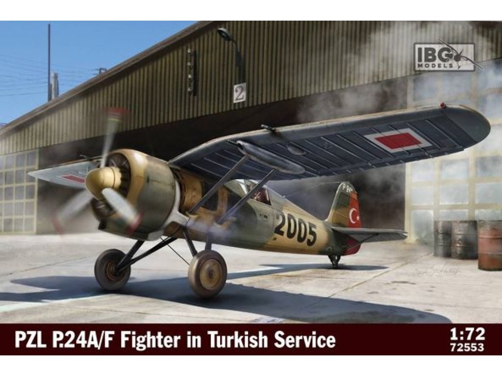 IBG 1/72 PZL P.24A/F Fighter in Turkish Service