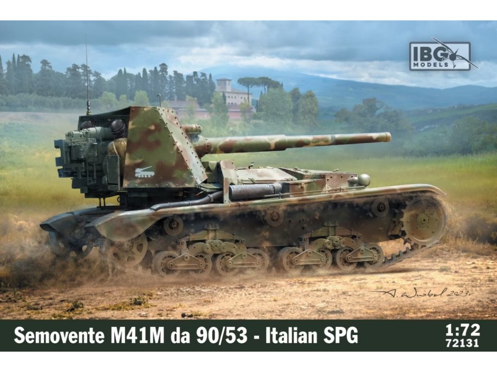 IBG 1/72 Semovente M41M da 90/53 - Italian SPG