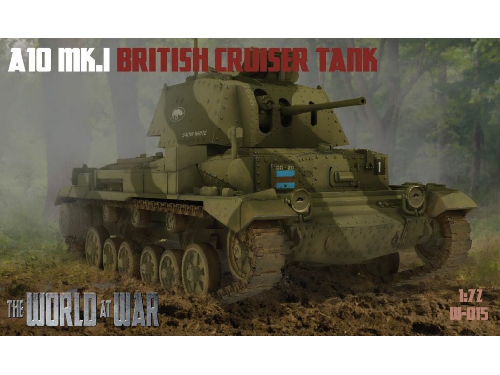 IBG 1/72 World At War No15 A10 Mk.I British Cruiser Tank