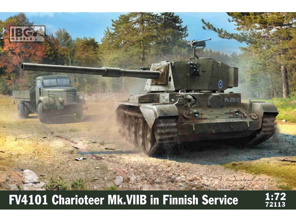 IBG 72113 1/72 FV4101 Charioteer Mk.VIIB in Finnland service