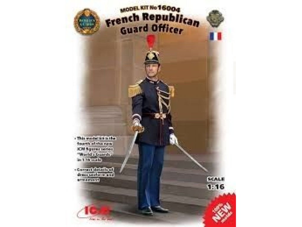 ICM 1/16 French Repuplican Guard Officer