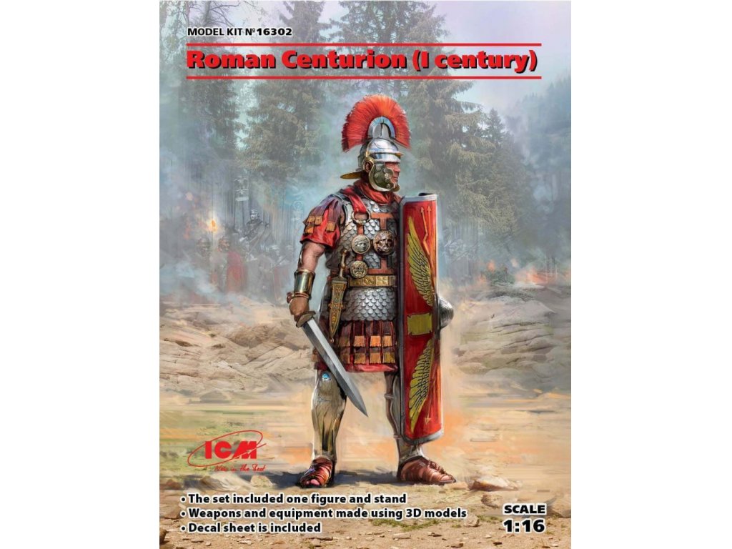 ICM 1/16 Roman Centurion I century