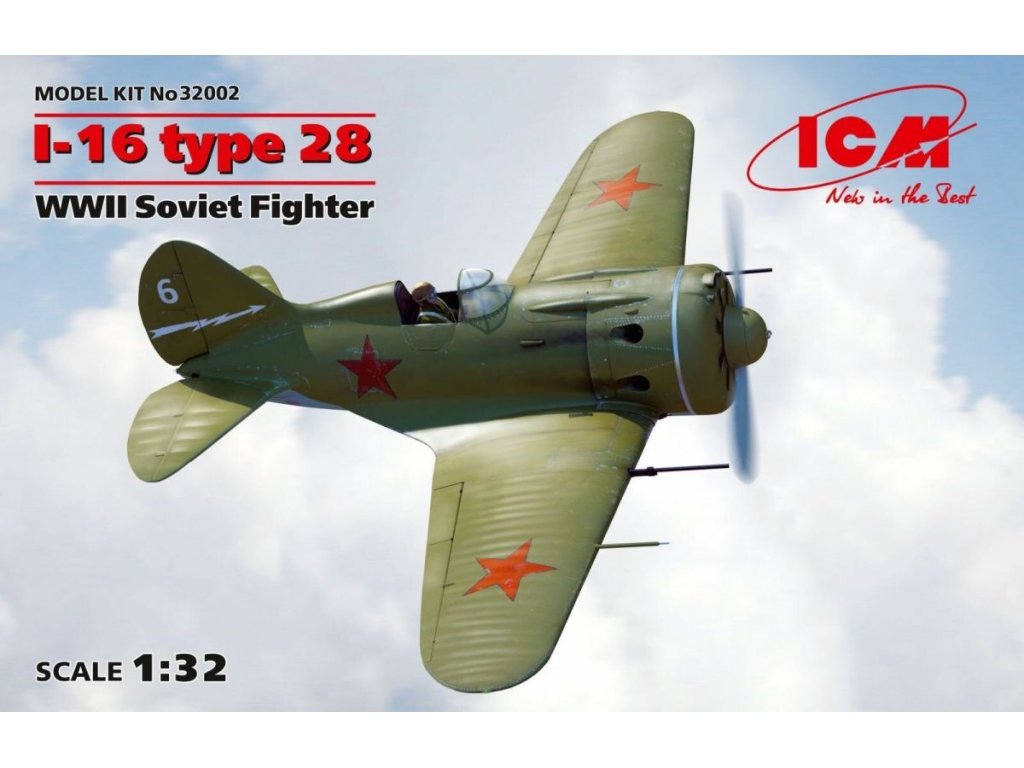 ICM 1/32 I-16 type 28, Soviet Fighter WWII
